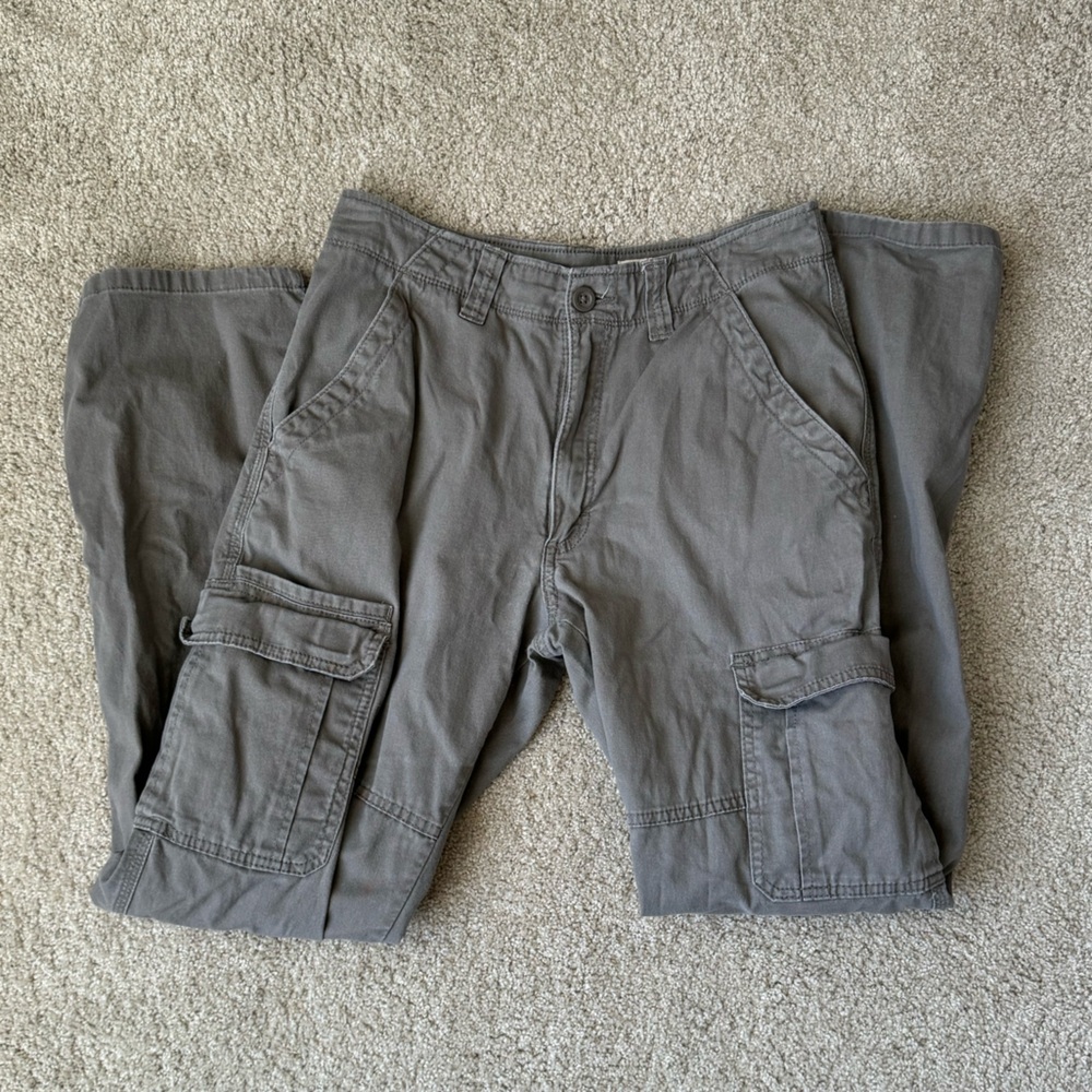 Wrangler Relaxed Fit Tan Cargo Pants